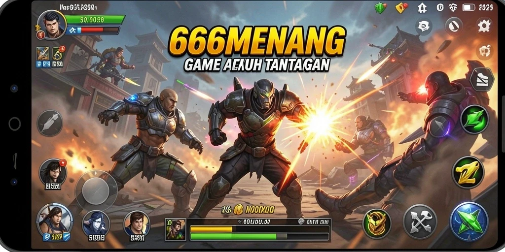 Tampilan gameplay seru dari 666MENANG dengan aksi cepat.