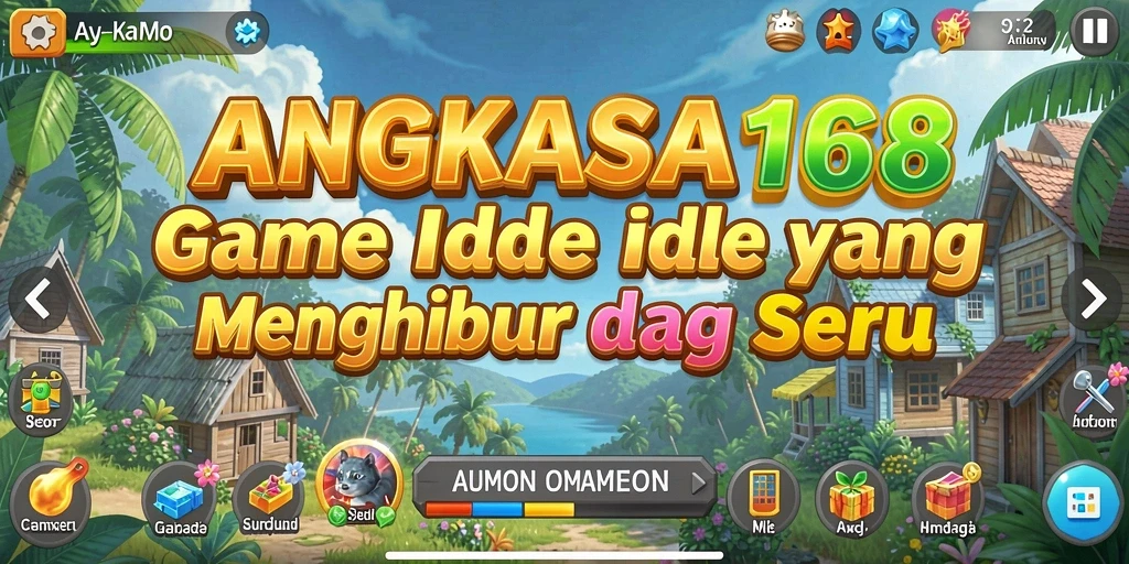 Tampilan gameplay ANGKASA168 yang menarik dan futuristik.