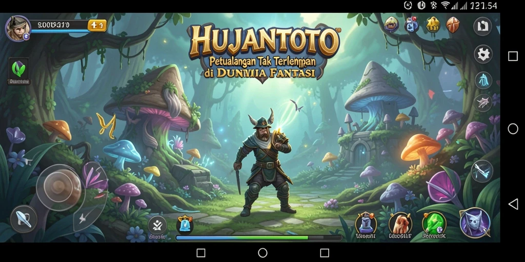 Tampilkan gameplay mendebarkan dari HUJANTOTO dalam dunia petualangan.
