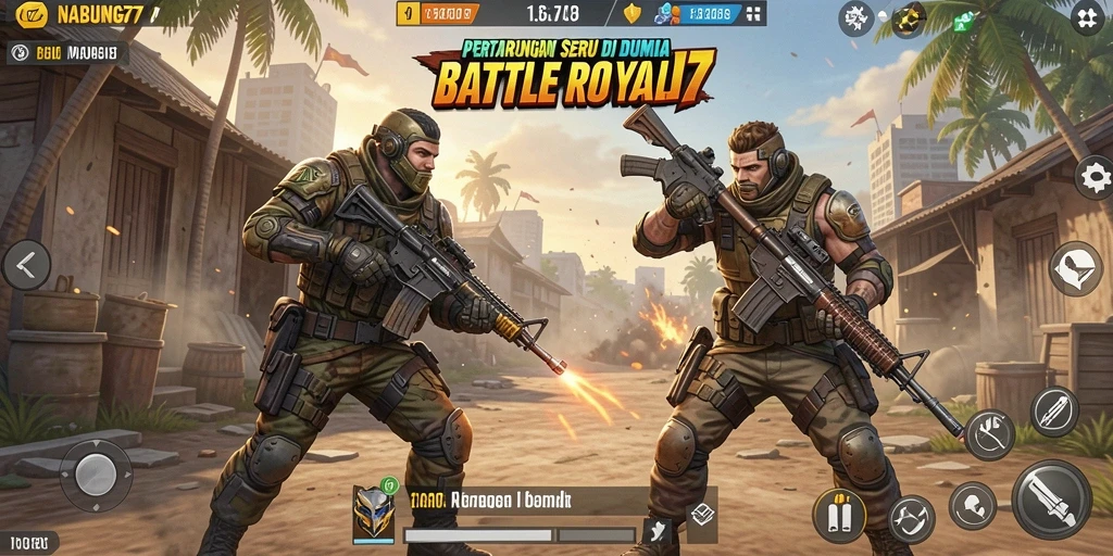Tampilannya menakjubkan dengan aksi Battle Royale yang seru.