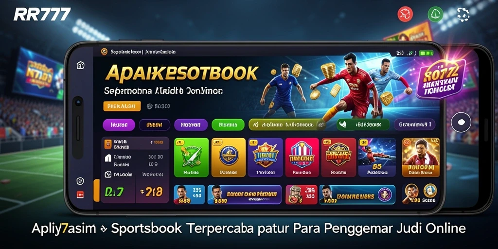 Screenshot RR777 menampilkan gameplay Sportsbook yang seru dan intuitif.