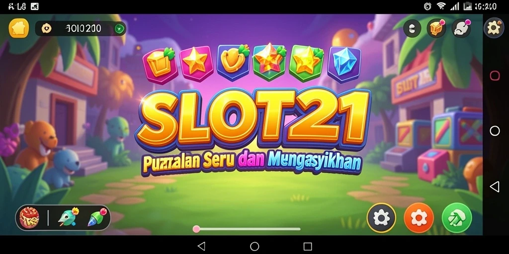 Tampilan bermain SLOT21 dengan teka-teki yang menantang.